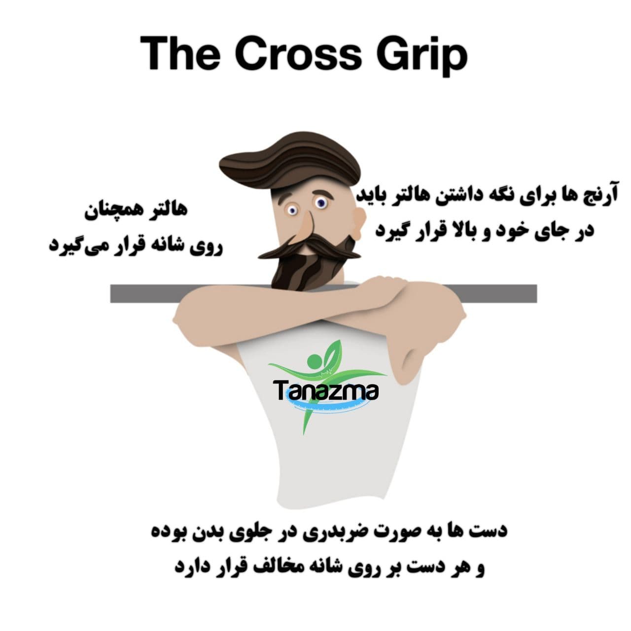 the cross grip